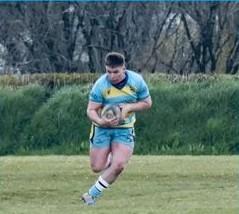 Iwan Lewis - scored the third try for Laugharne